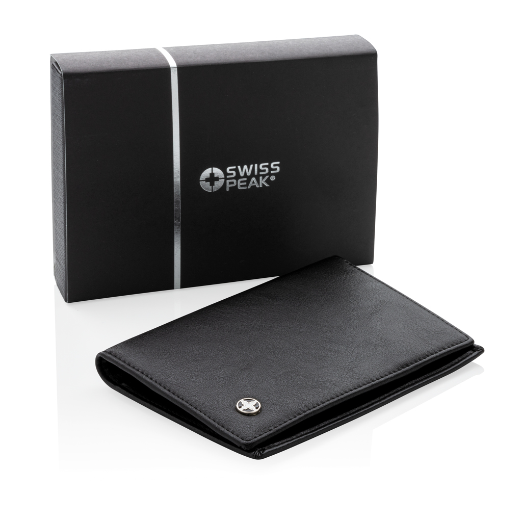 Cartera para pasaporte personalizada RFID Swiss Peak anti escáner - Carteras y monederos personalizados - Regalo Promocional Personalizado - imagen 14