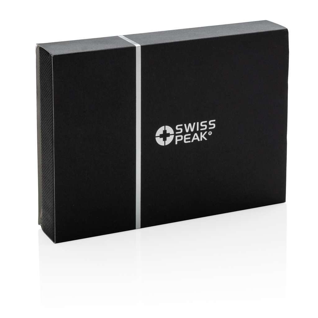 Cartera para pasaporte personalizada RFID Swiss Peak anti escáner - Carteras y monederos personalizados - Regalo Promocional Personalizado - imagen 15