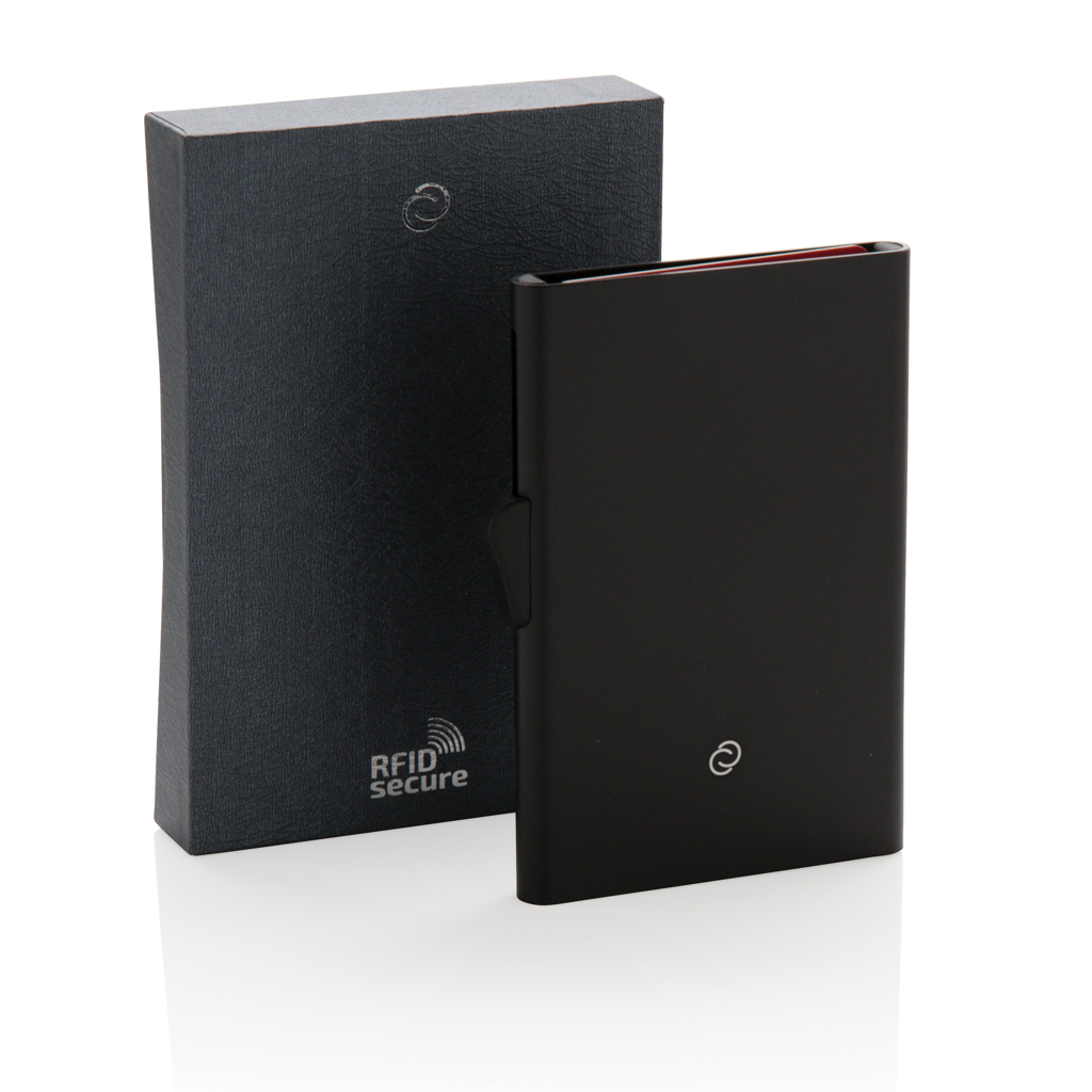 Tarjetero RFID personalizado C-Secure de aluminio sólido - Viaje - Regalo Promocional Personalizado - imagen 11
