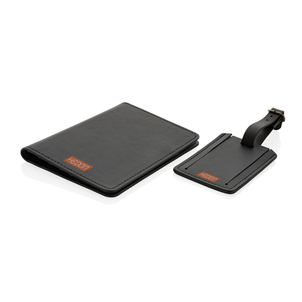 Set regalo viaje personalizado de PU reciclado Swiss Peak GRS - Viaje - Regalo Promocional Personalizado - imagen 7