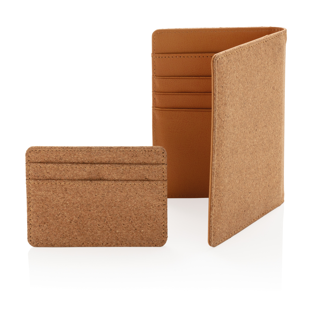 Cartera fina secure de corcho - Carteras y monederos personalizados - Regalo Promocional Personalizado - imagen 10