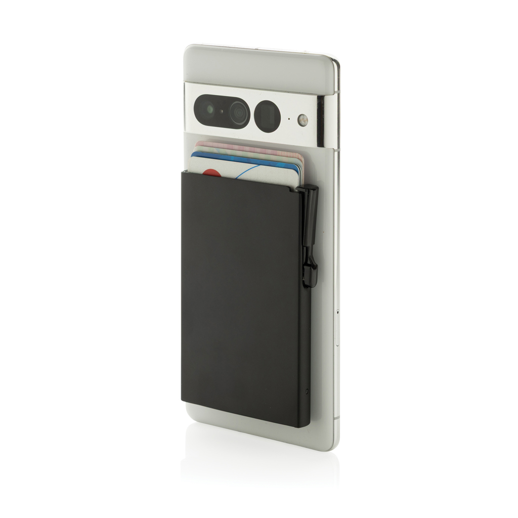 Tarjetero magnético RFID de aluminio para teléfono - Viaje - Regalo Promocional Personalizado - imagen 6