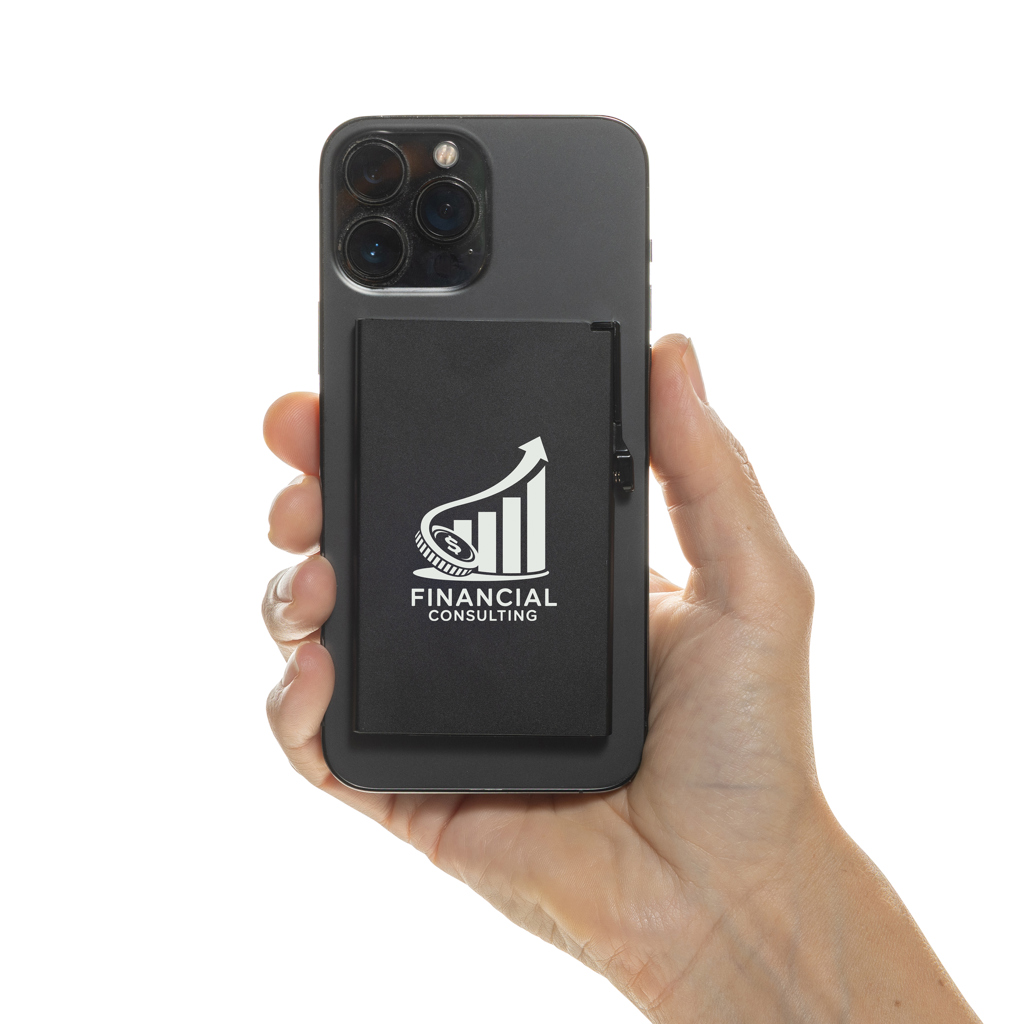 Tarjetero magnético RFID de aluminio para teléfono - Viaje - Regalo Promocional Personalizado - imagen 8