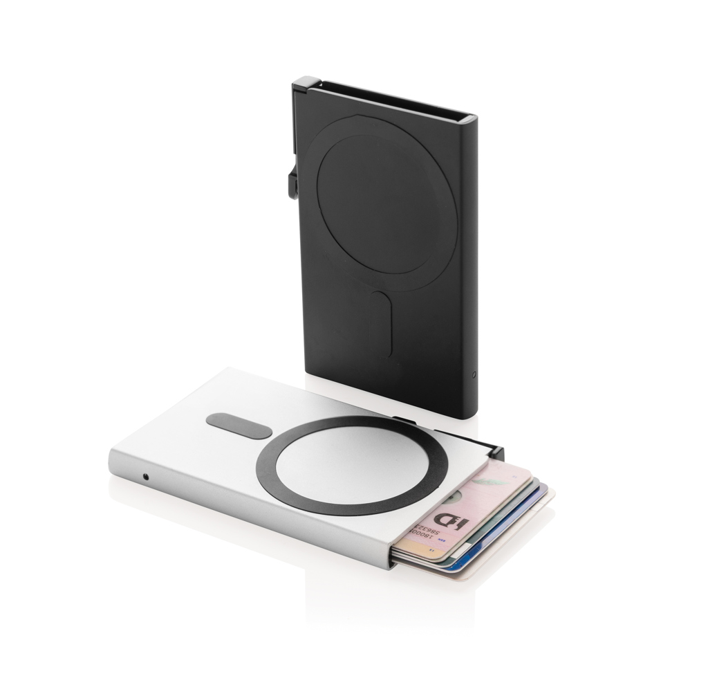 Tarjetero magnético RFID de aluminio para teléfono - Viaje - Regalo Promocional Personalizado - imagen 9