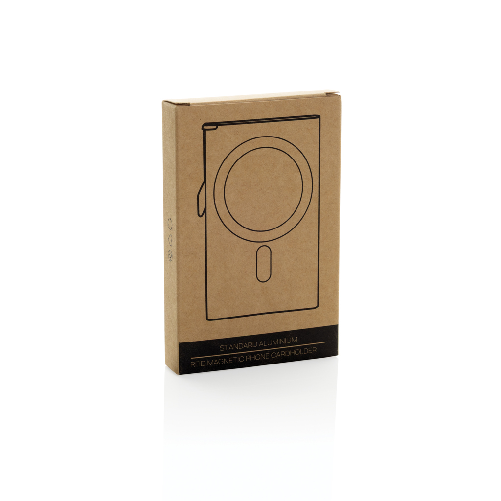 Tarjetero magnético RFID de aluminio para teléfono - Viaje - Regalo Promocional Personalizado - imagen 5