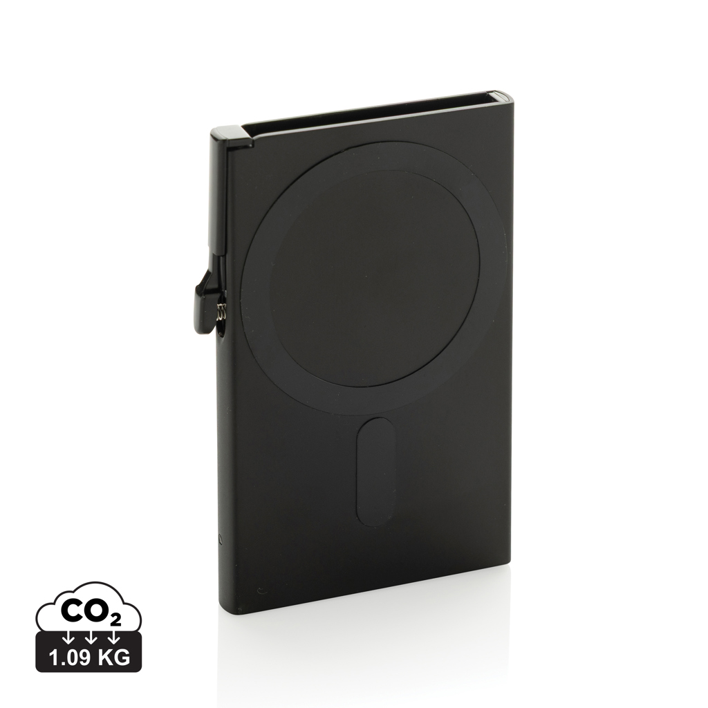Tarjetero magnético RFID de aluminio para teléfono - Viaje - Regalo Promocional Personalizado