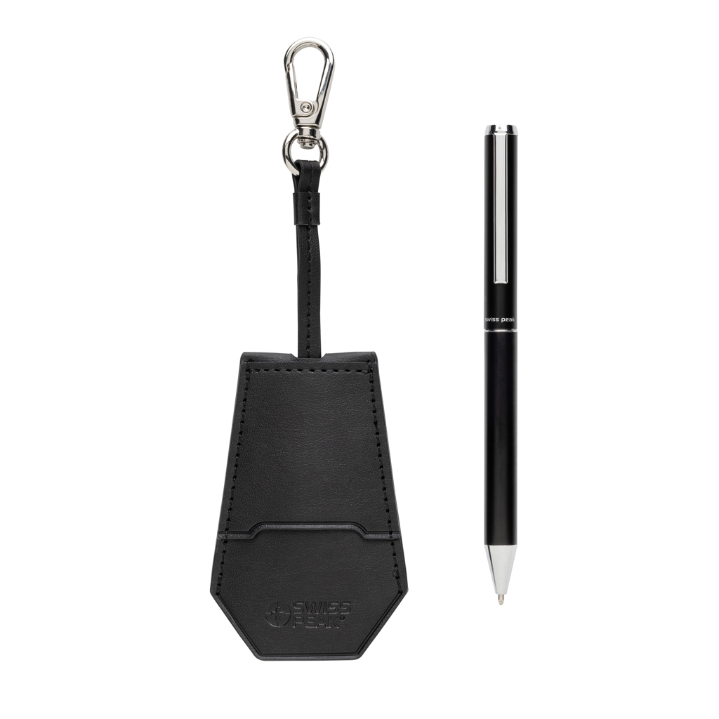 Set  bolígrafos llavero personalizado Tula de PU reciclado RCS - Set de escritura personalizados - Regalo Promocional Personalizado - imagen 3