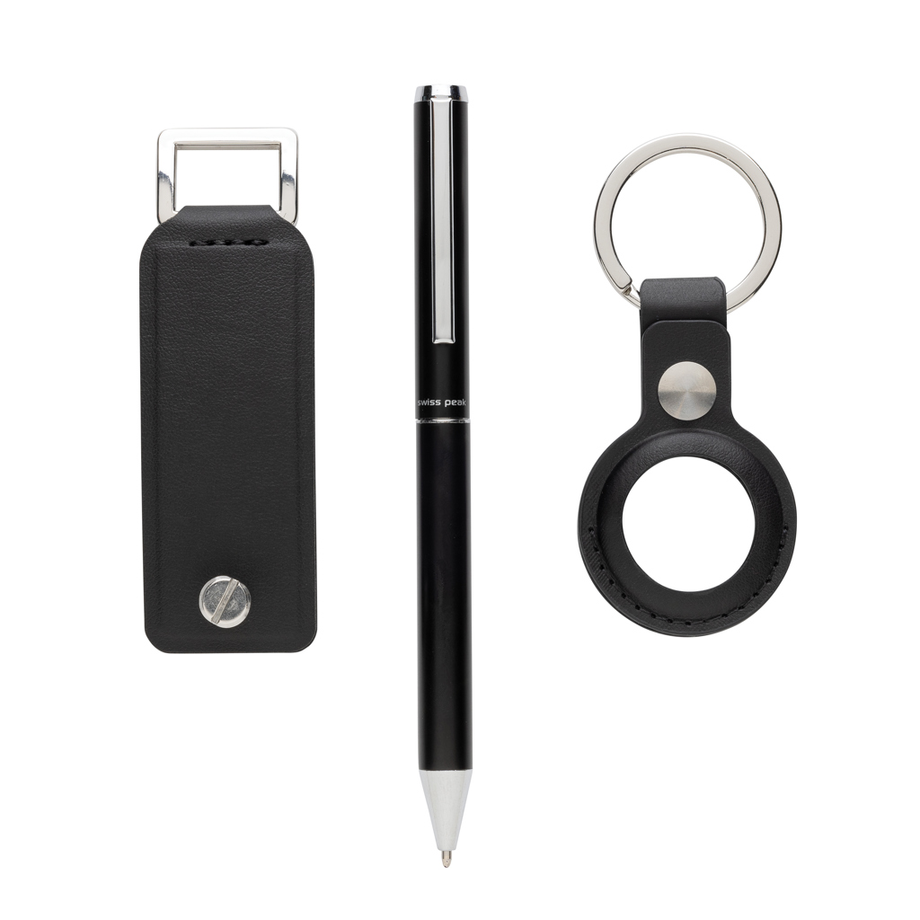 Set regalo 3 piezas personalizado Tula de lujo rPU certificado RCS - Set de escritura personalizados - Regalo Promocional Personalizado - imagen 4