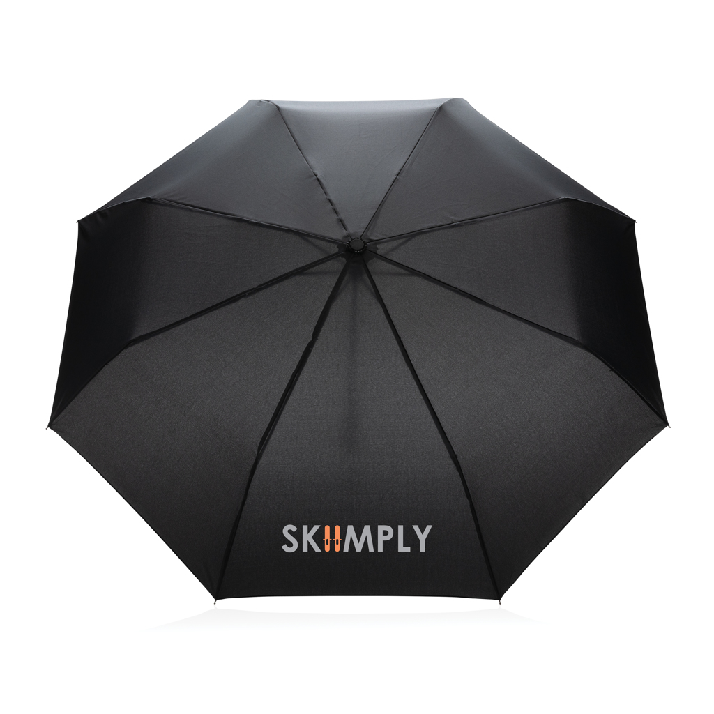 Mini paraguas personalizado RPET 190T de bambú 20,5" Impact Aware - Paraguas personalizados - Regalo Promocional Personalizado - imagen 6