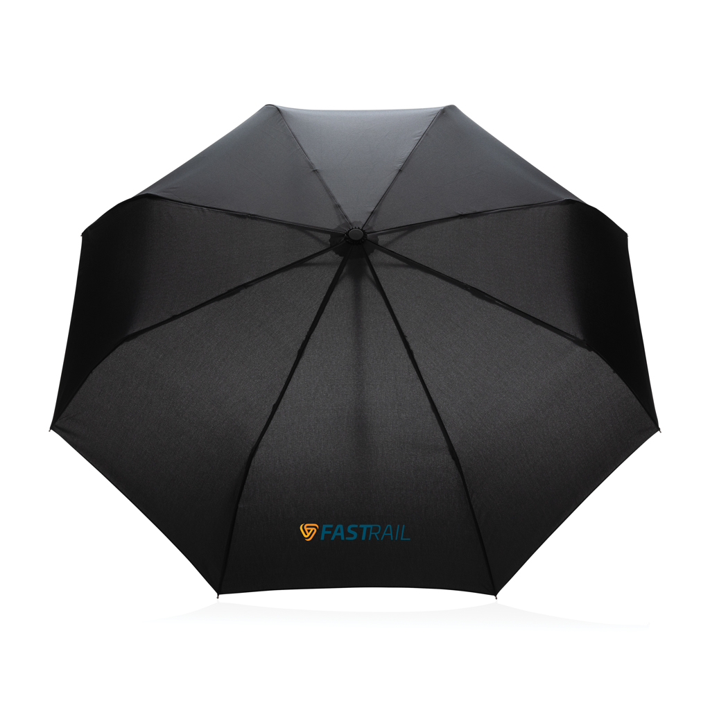 Paraguas personalizado automático RPET 190T bambú de 21" Impact Aware - Paraguas personalizados - Regalo Promocional Personalizado - imagen 9