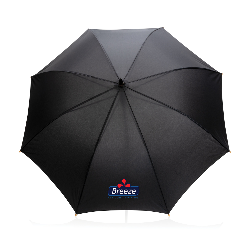 Paraguas personalizado automático RPET 190T de bambú Impact Aware de 23" - Paraguas personalizados - Regalo Promocional Personalizado - imagen 6