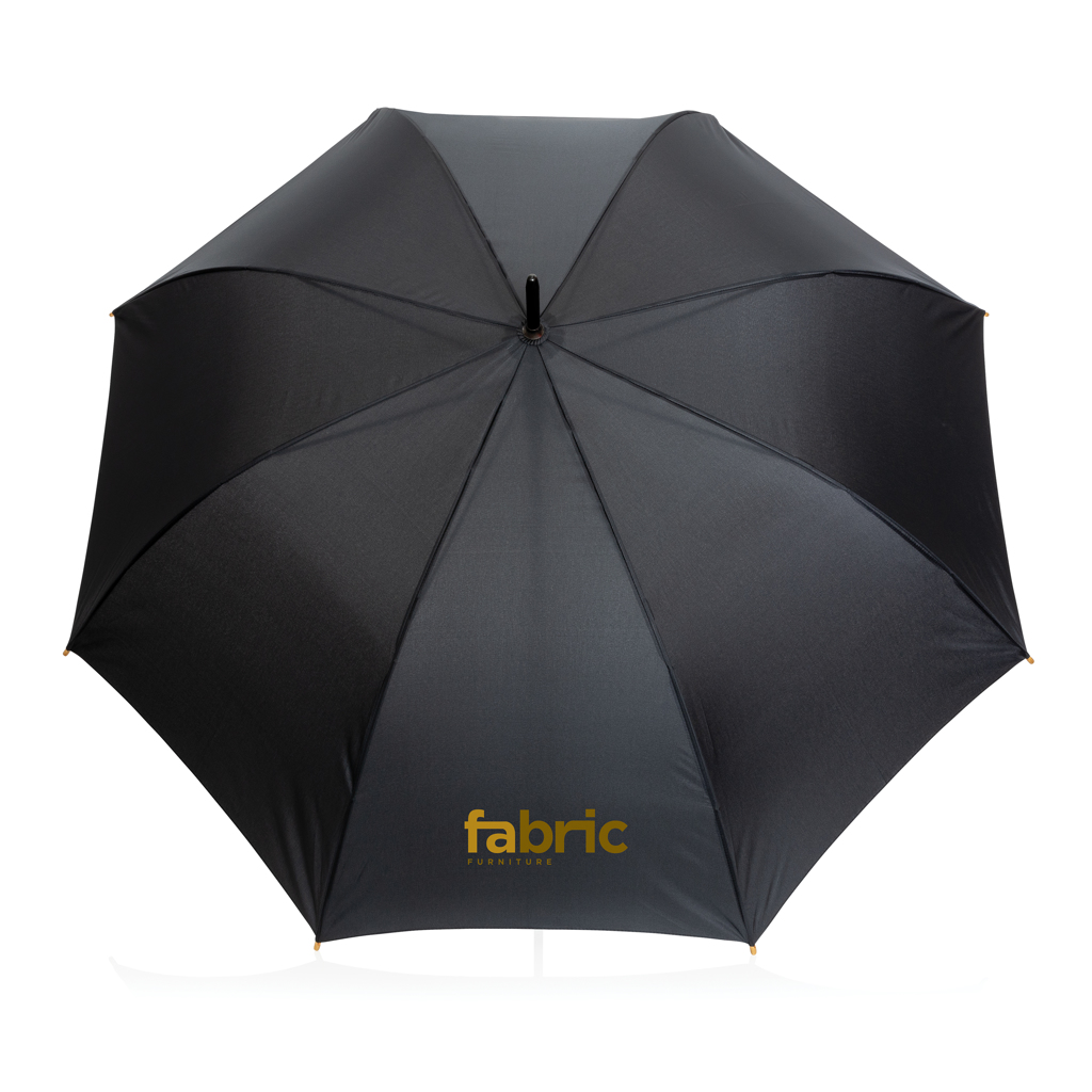 Paraguas personalizado automático RPET 190T de bambú Impact Aware de 27" - Paraguas personalizados - Regalo Promocional Personalizado - imagen 6