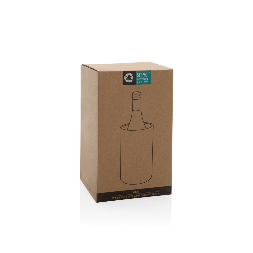 Cubo Vino personalizado acero inoxidable reciclado certificado RCS - Otros accesorios bodega - Regalo Promocional Personalizado - imagen 9