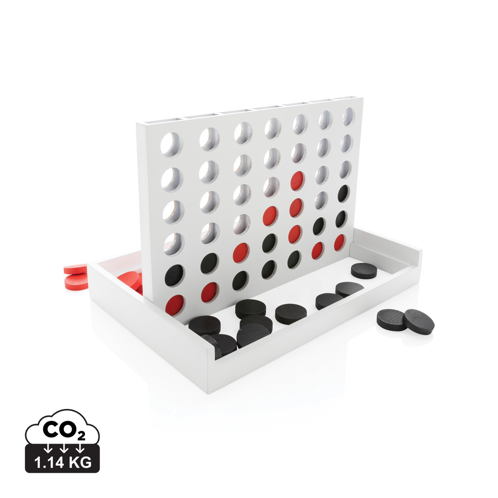 Juego madera Connect personalizado four certificada FSC - Niños y Juegos - Regalo Promocional Personalizado