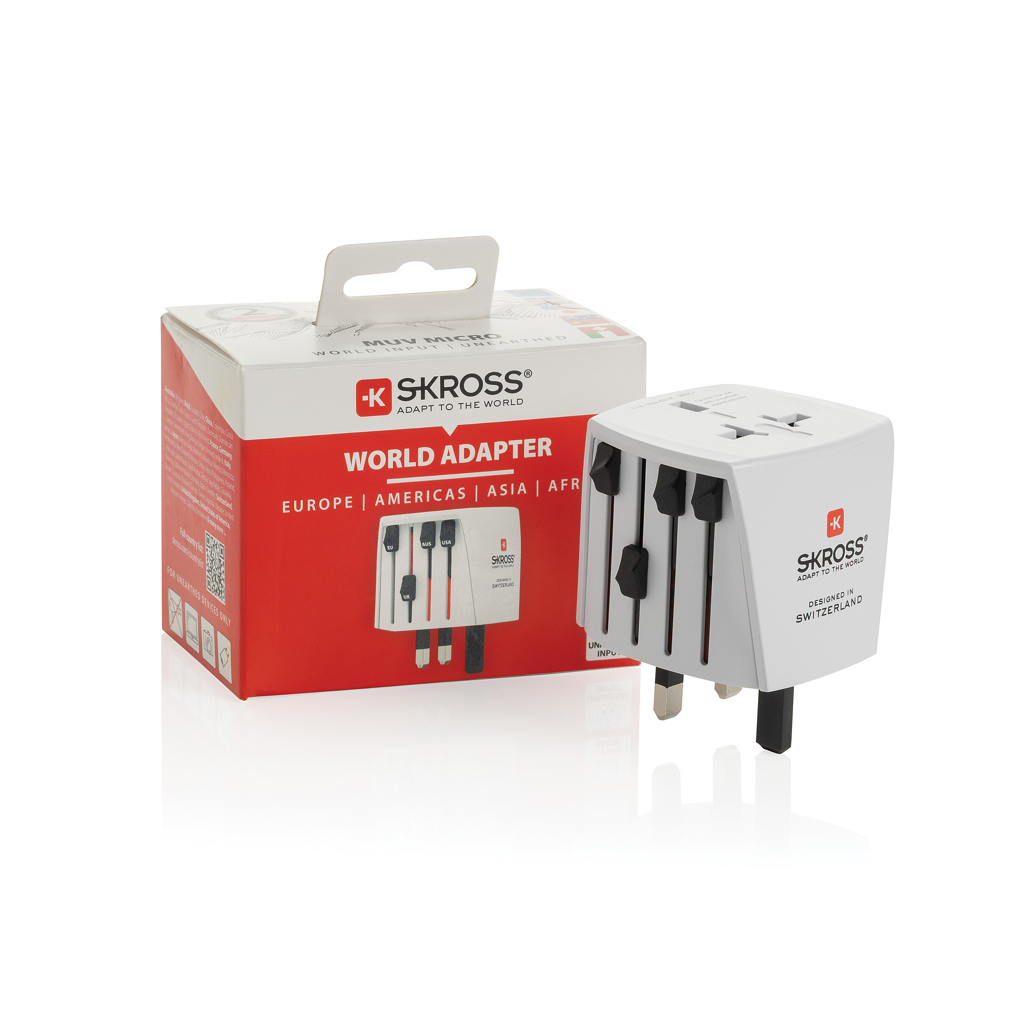 Adaptador viaje mundial personalizado SKROSS MUV compacto - Tecnología - Regalo Promocional Personalizado - imagen 6