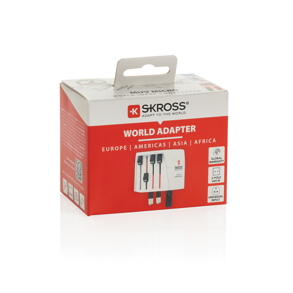 Adaptador viaje mundial personalizado SKROSS MUV compacto - Tecnología - Regalo Promocional Personalizado - imagen 7