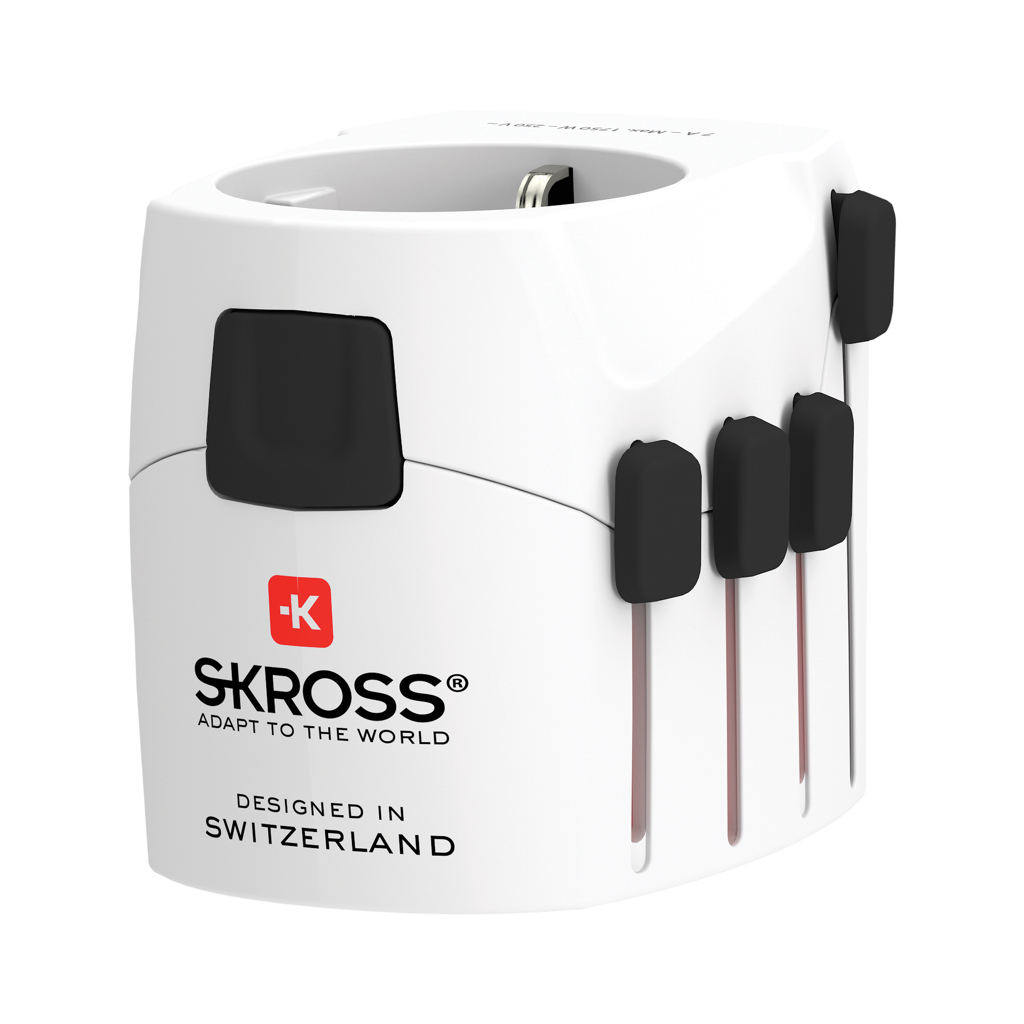 Adaptador viaje mundial personalizado SKROSS Pro 3 polos - Tecnología - Regalo Promocional Personalizado - vista alternativa