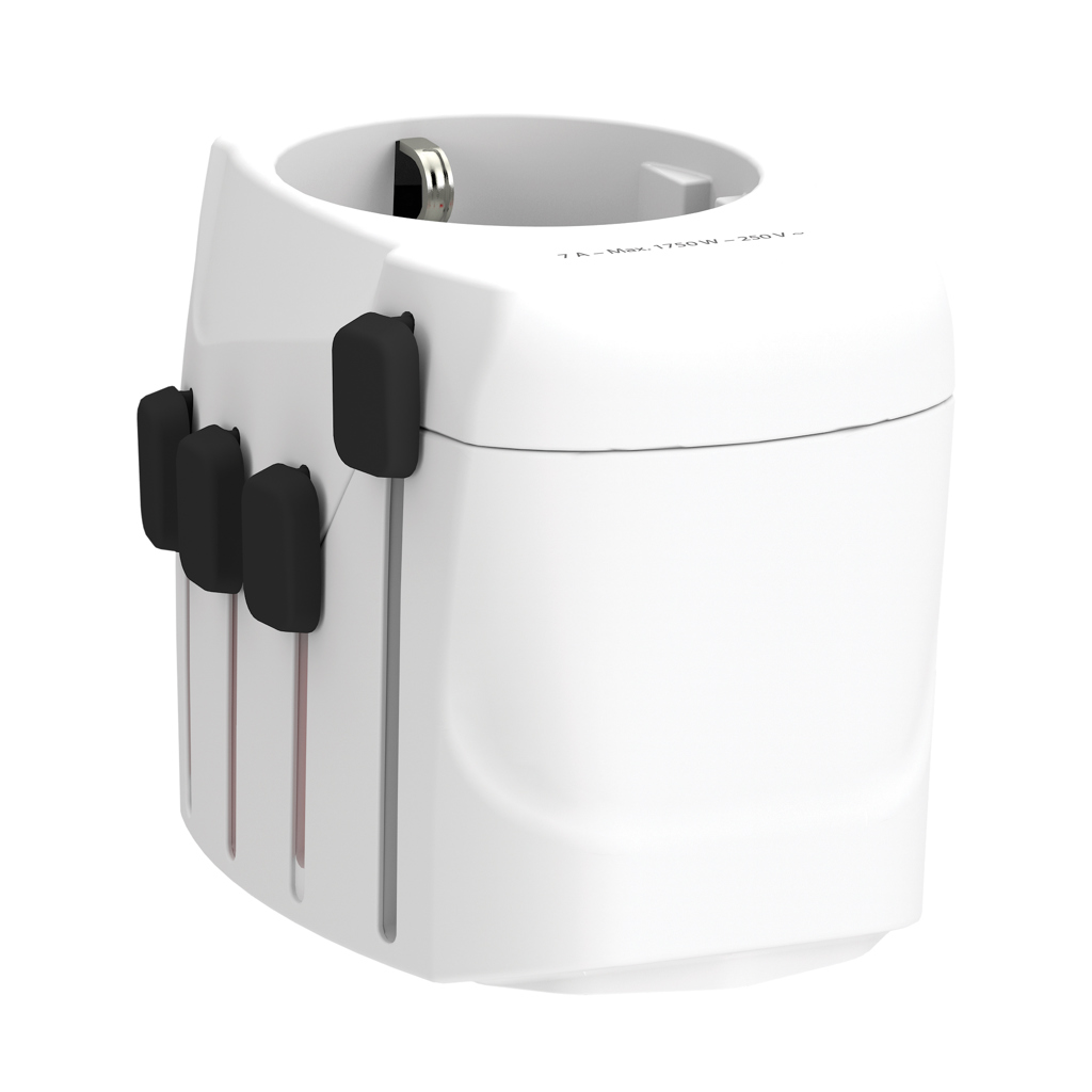 Adaptador viaje mundial personalizado SKROSS Pro 3 polos - Tecnología - Regalo Promocional Personalizado - imagen 3