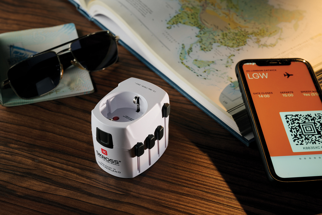 Adaptador viaje mundial personalizado SKROSS Pro 3 polos - Tecnología - Regalo Promocional Personalizado - imagen 6