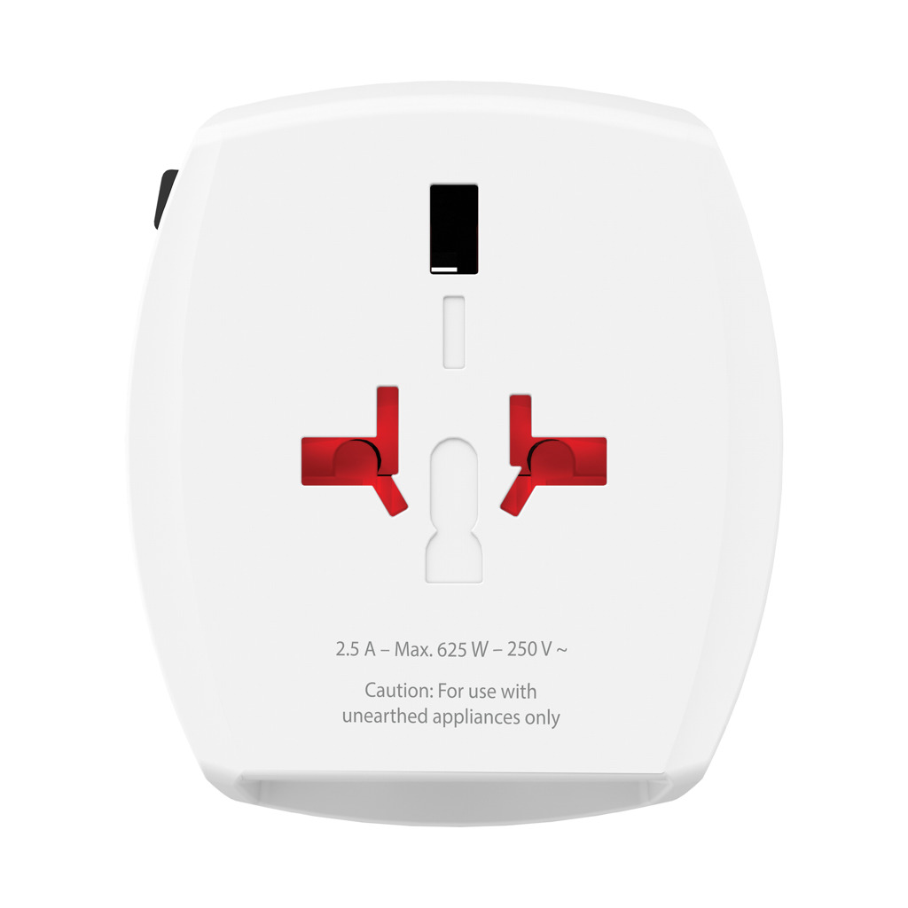 Adaptador viaje mundial personalizado SKROSS USB MUV con USB C - Tecnología - Regalo Promocional Personalizado - imagen 4