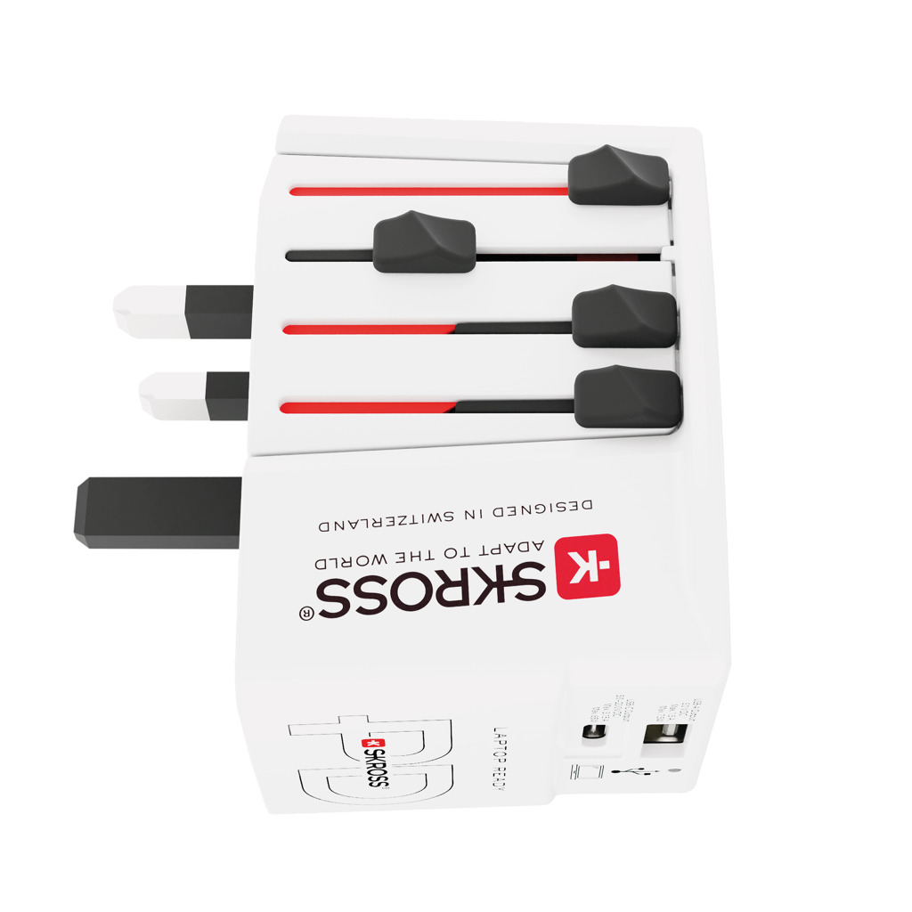 Adaptador viaje mundial personalizado SKROSS MUV 65W PD con cable C USB - Tecnología - Regalo Promocional Personalizado - imagen 7