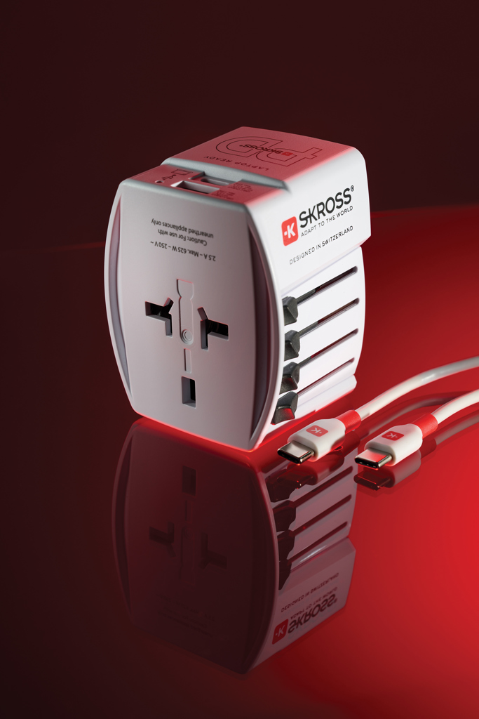 Adaptador viaje mundial personalizado SKROSS MUV 65W PD con cable C USB - Tecnología - Regalo Promocional Personalizado - imagen 9