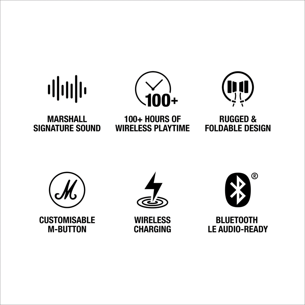 Auriculares Marshall Major V 100H+ - Tecnología - Regalo Promocional Personalizado - imagen 3