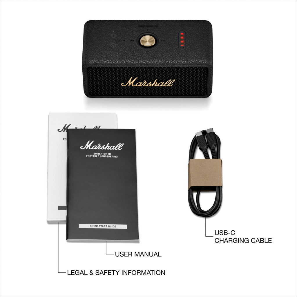 Altavoz Marshall Emberton III 31H+ - Tecnología - Regalo Promocional Personalizado - imagen 7