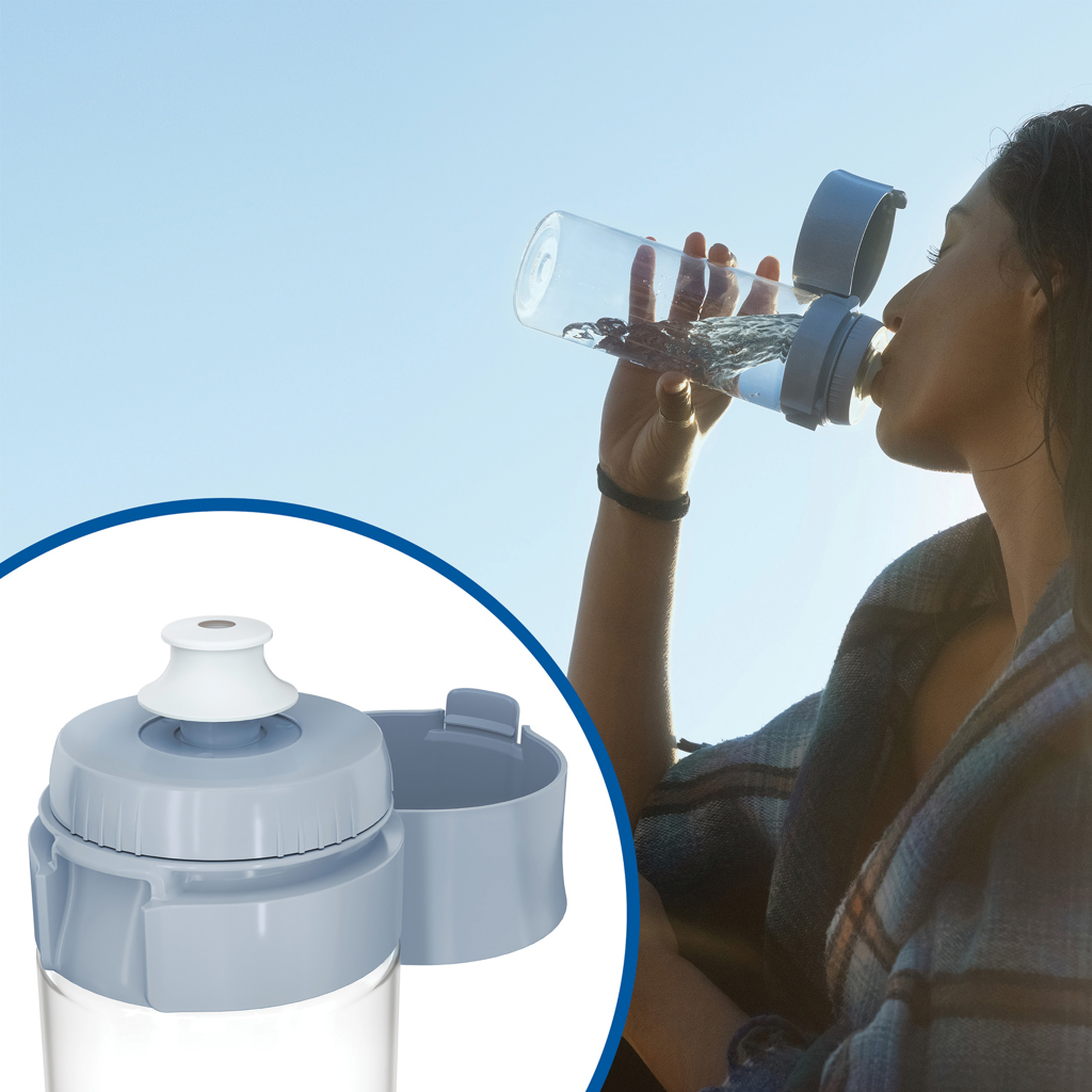 Botella de agua con 2  filtros BRITA VITAL de 600 ml - Tazas y botellas - Regalo Promocional Personalizado - imagen 6
