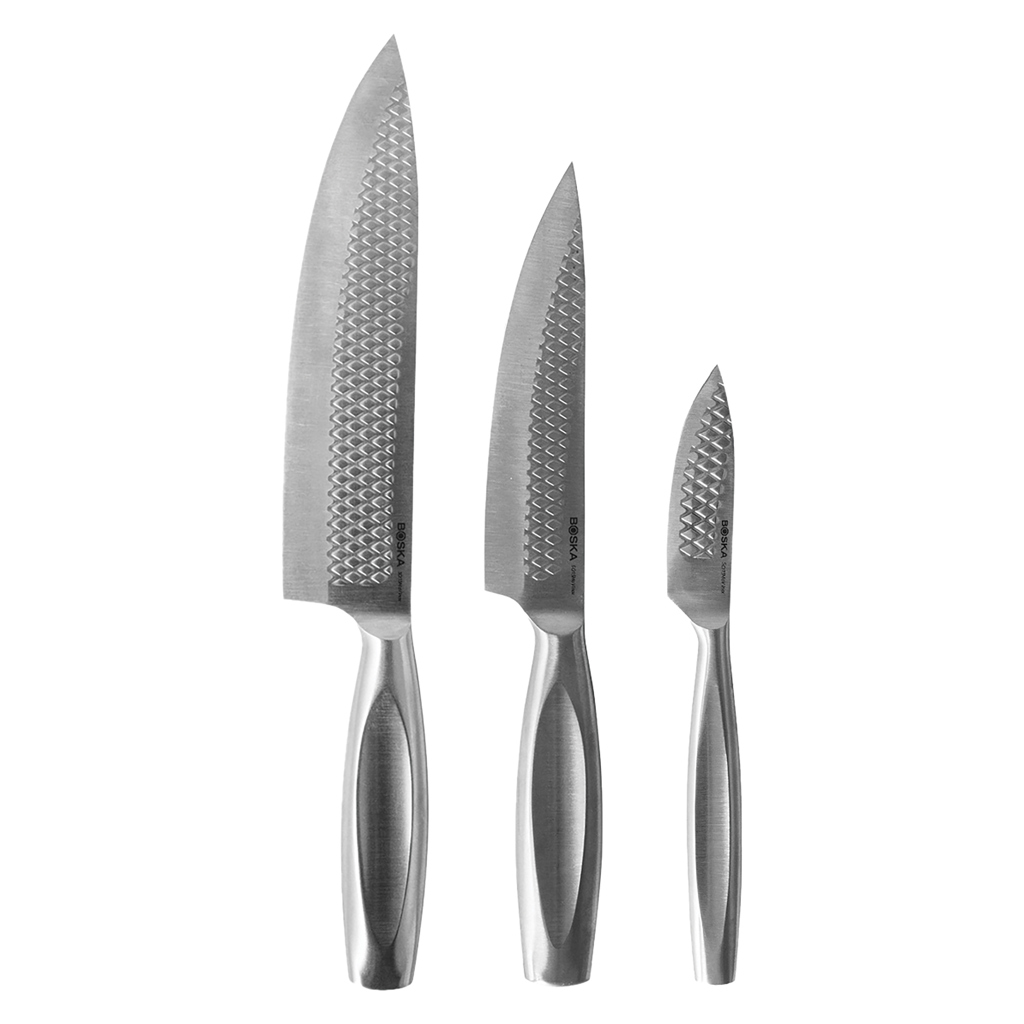 Set Cuchillos Cocina personalizado Monaco+ BOSKA 3 piezas - Otros accesorios cocina - Regalo Promocional Personalizado - vista alternativa