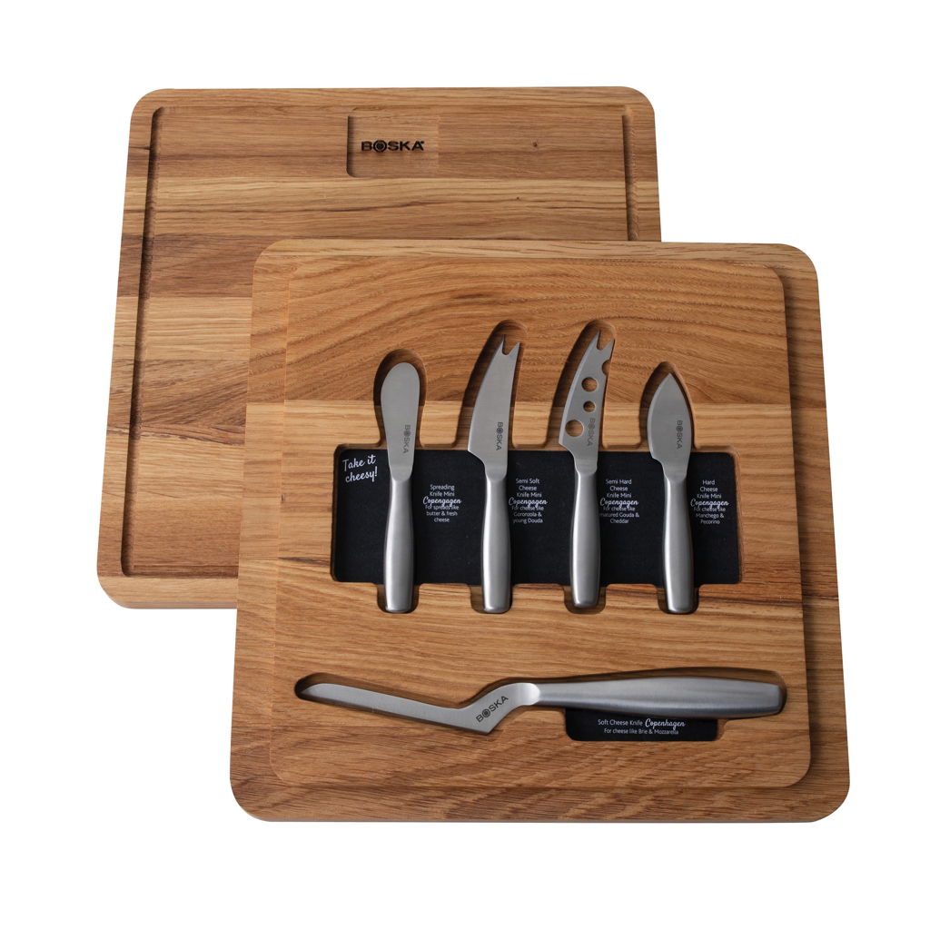 BOSKA Ultimate Cheese Set Pequeño Copenhague - Otros accesorios cocina - Regalo Promocional Personalizado - vista alternativa
