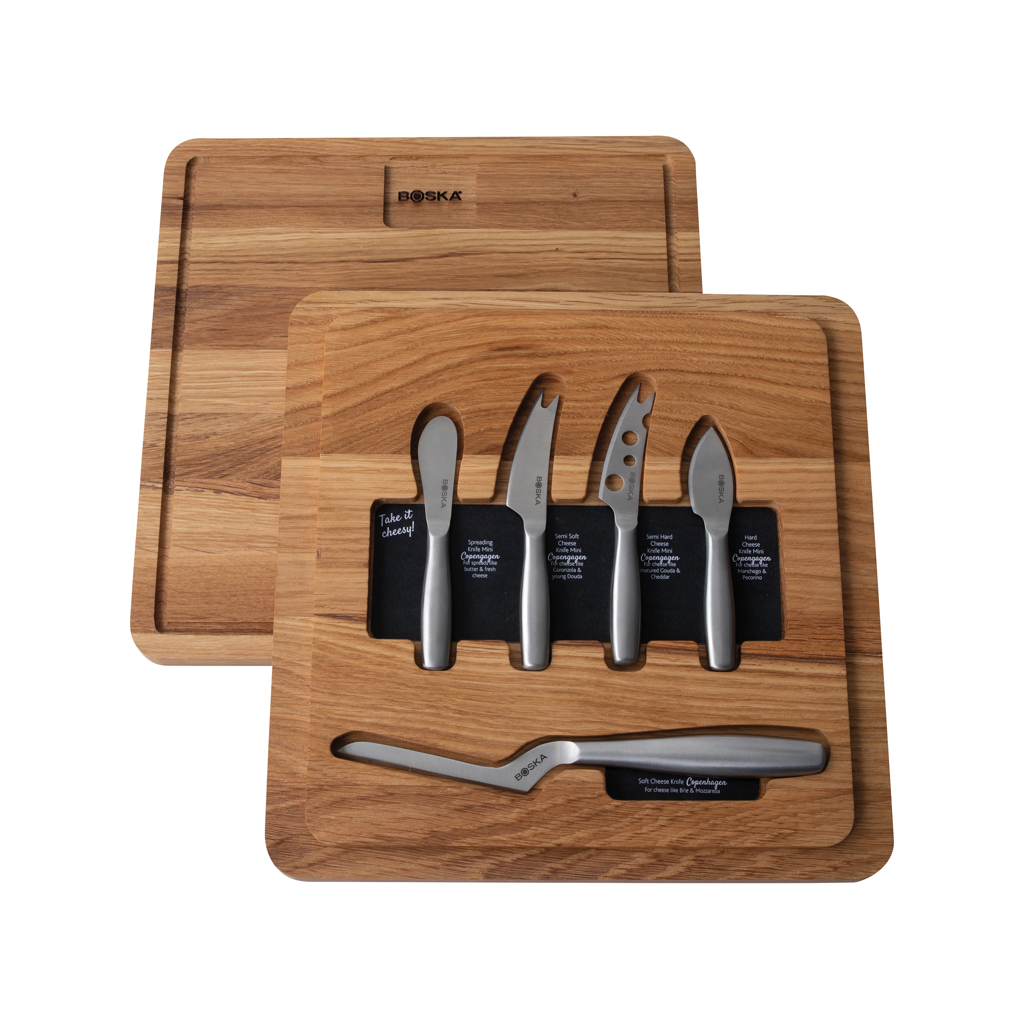 BOSKA Ultimate Cheese Set Pequeño Copenhague - Otros accesorios cocina - Regalo Promocional Personalizado