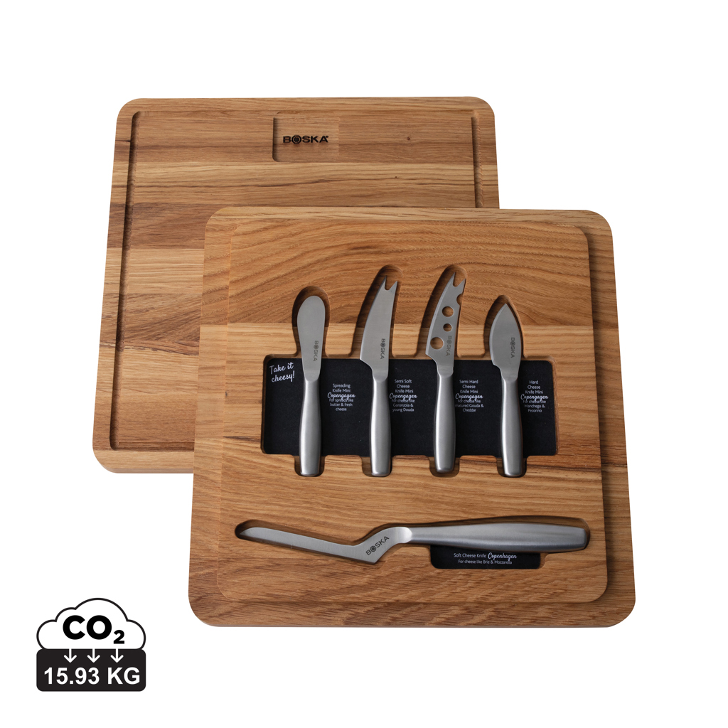 BOSKA Ultimate Cheese Set Pequeño Copenhague - Otros accesorios cocina - Regalo Promocional Personalizado