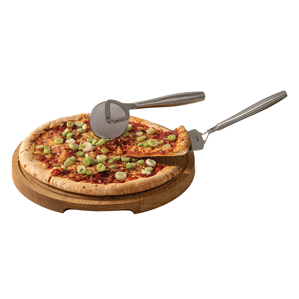 Set pizza personalizado Copenhagen BOSKA cortador y espátula - Otros accesorios cocina - Regalo Promocional Personalizado - imagen 3