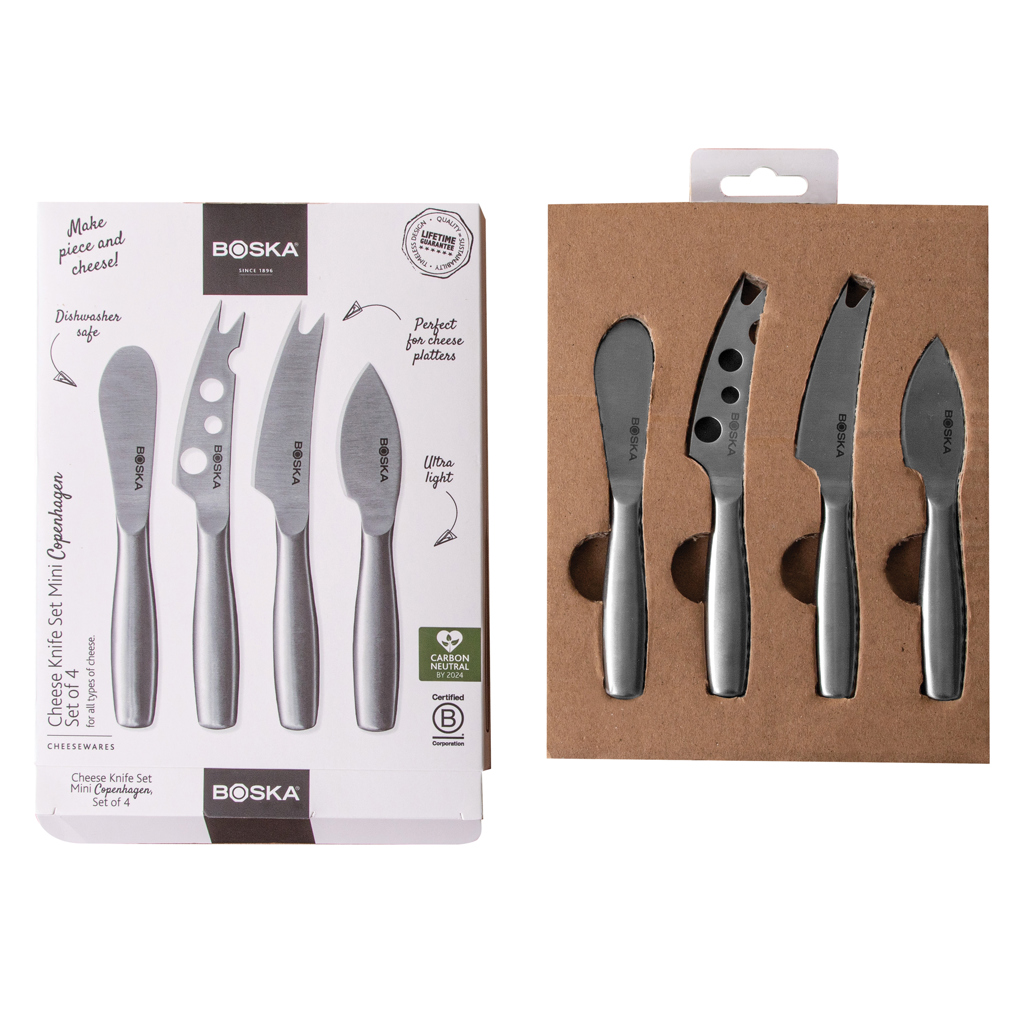Set Mini Cuchillos para Queso personalizado Copenhagen BOSKA - Otros accesorios cocina - Regalo Promocional Personalizado - imagen 9