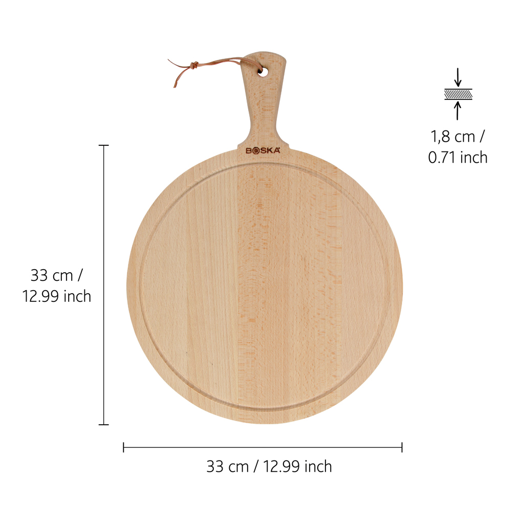 Tabla de Servir personalizada Redonda Amigo L BOSKA - Otros accesorios cocina - Regalo Promocional Personalizado - imagen 5