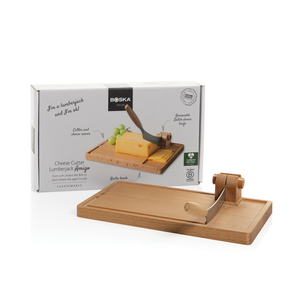 BOSKA cortador de queso Amigo Lumberjack - Otros accesorios cocina - Regalo Promocional Personalizado - imagen 3