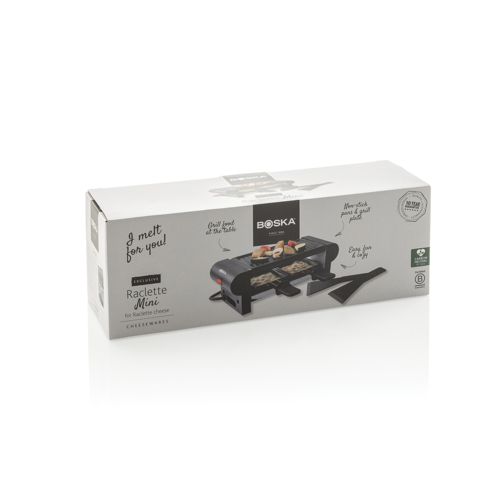 Raclette mini Gourmet 220V BOSKA (tipo F UE) - Hogar - Regalo Promocional Personalizado - imagen 12
