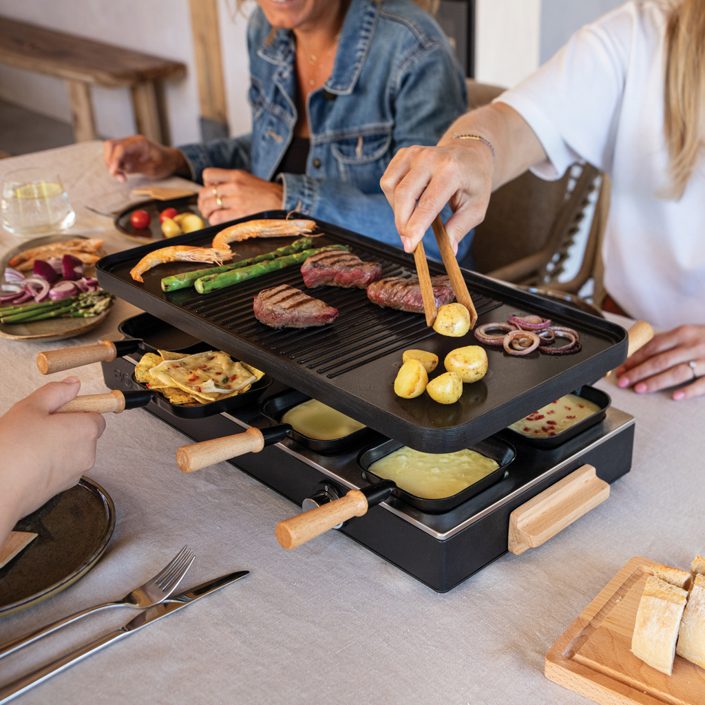 Raclette Gourmet Party para 8 personas BOSKA (UE tipo F) - Otros accesorios cocina - Regalo Promocional Personalizado - imagen 7