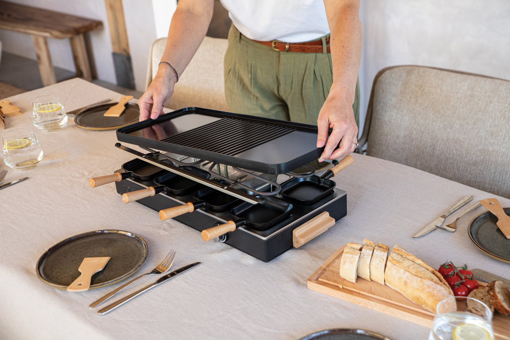 Raclette Gourmet Party para 8 personas BOSKA (UE tipo F) - Otros accesorios cocina - Regalo Promocional Personalizado - imagen 8