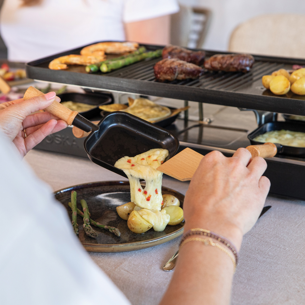 Raclette Gourmet Party para 8 personas BOSKA (UE tipo F) - Otros accesorios cocina - Regalo Promocional Personalizado - imagen 10