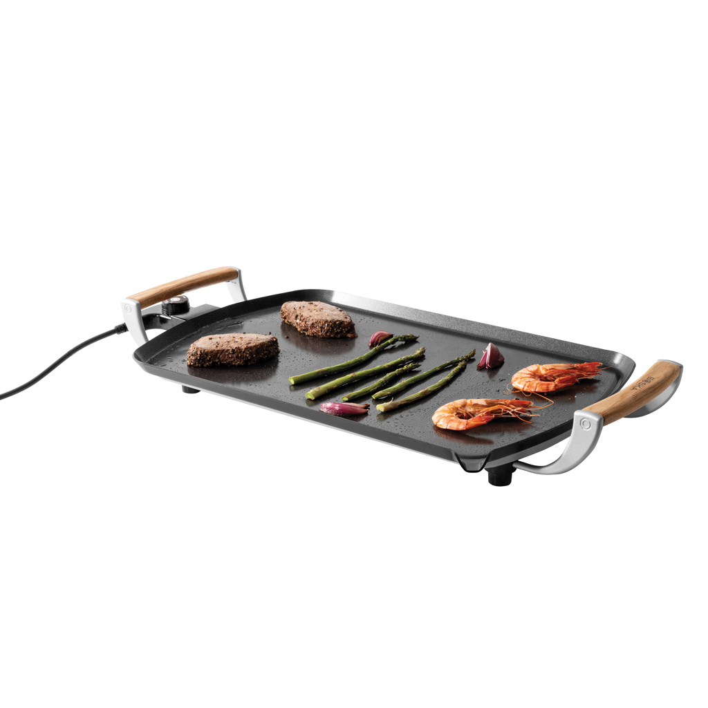 Plancha eléctrica BOSKA Pro (tipo F europeo) - Otros accesorios cocina - Regalo Promocional Personalizado - imagen 4