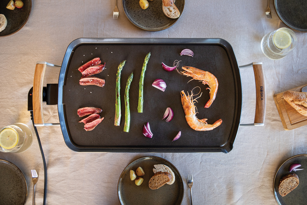 Plancha eléctrica BOSKA Pro (tipo F europeo) - Otros accesorios cocina - Regalo Promocional Personalizado - imagen 6
