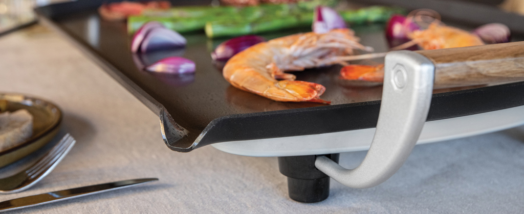 Plancha eléctrica BOSKA Pro (tipo F europeo) - Otros accesorios cocina - Regalo Promocional Personalizado - imagen 12