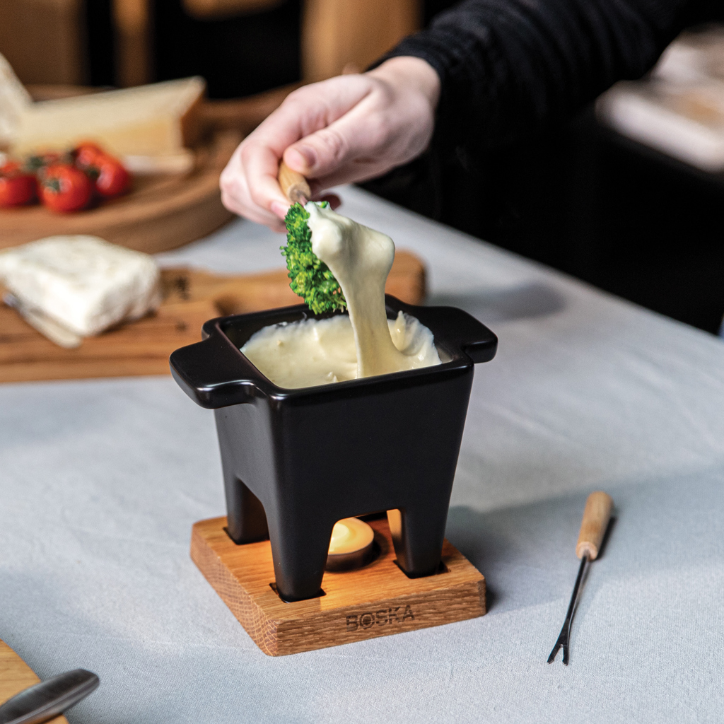 Fondue de Tapas personalizada Nero BOSKA 300ml - Otros accesorios cocina - Regalo Promocional Personalizado - imagen 7