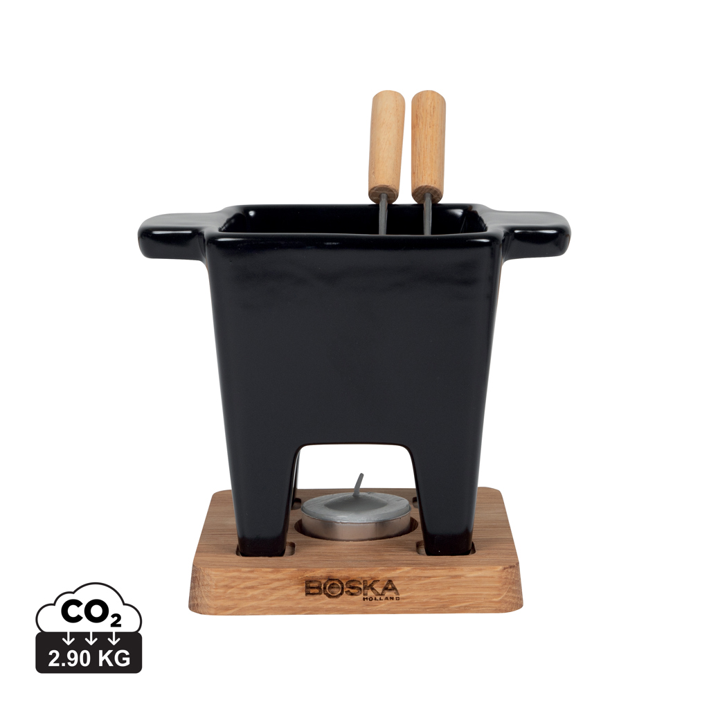 Fondue de Tapas personalizada Nero BOSKA 300ml - Otros accesorios cocina - Regalo Promocional Personalizado