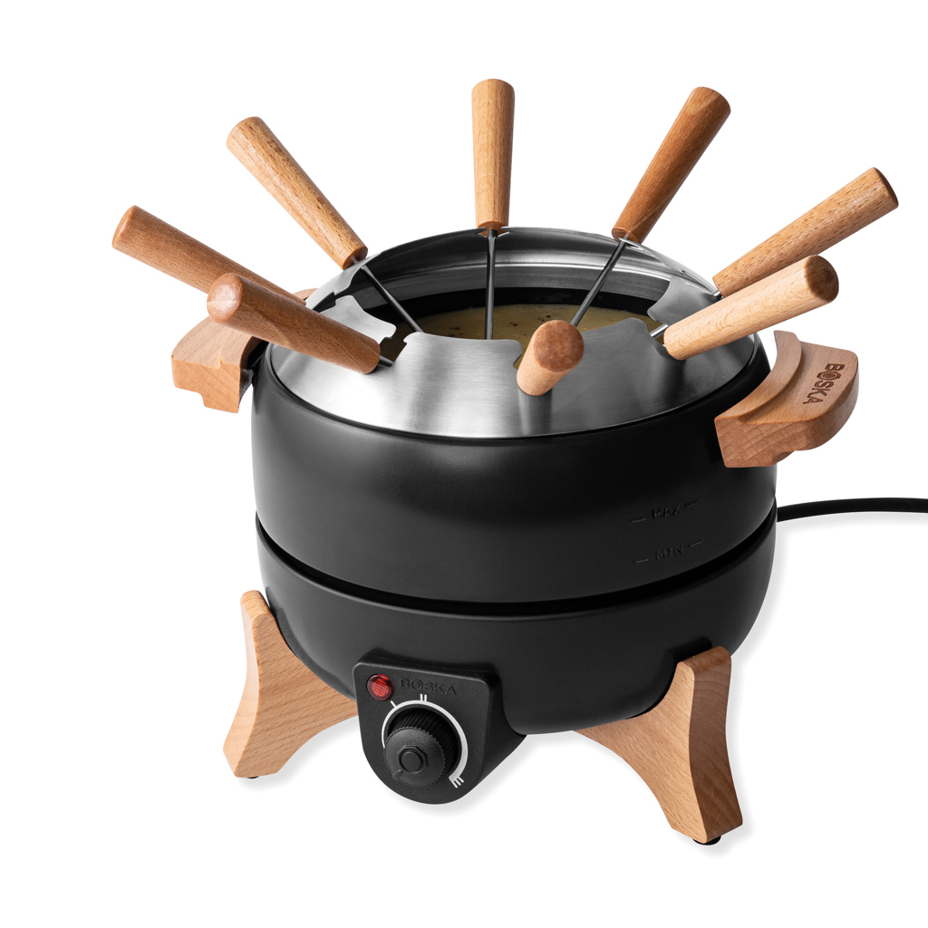 Set fondue eléctrica para fiestas BOSKA 2,3 L (tipo F UE) - Otros accesorios cocina - Regalo Promocional Personalizado - imagen 3