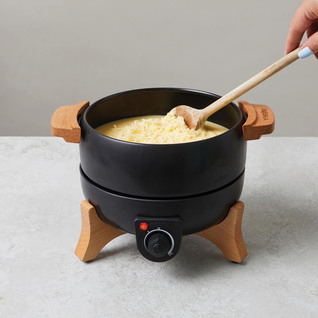 Set fondue eléctrica para fiestas BOSKA 2,3 L (tipo F UE) - Otros accesorios cocina - Regalo Promocional Personalizado - imagen 8