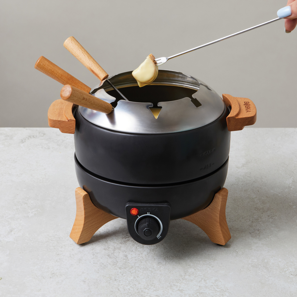 Set fondue eléctrica para fiestas BOSKA 2,3 L (tipo F UE) - Otros accesorios cocina - Regalo Promocional Personalizado - imagen 10