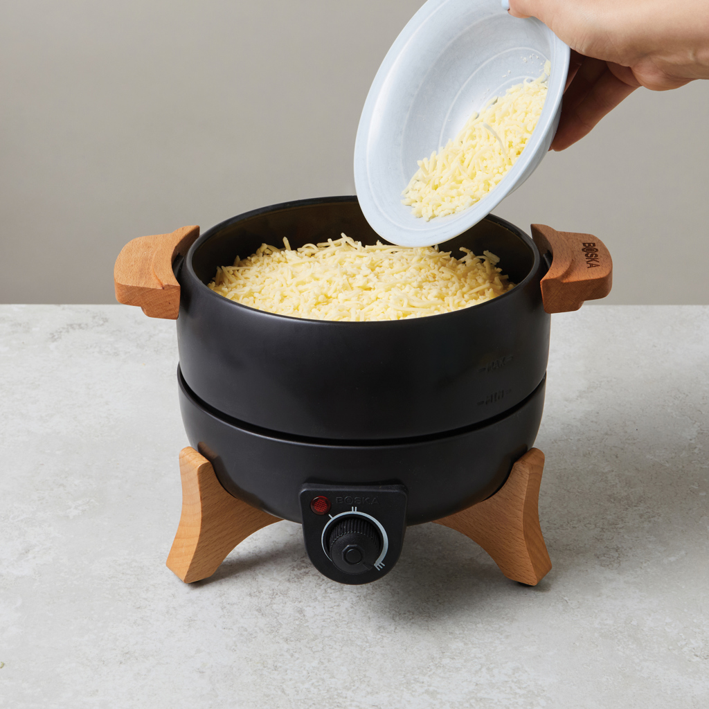 Set fondue eléctrica para fiestas BOSKA 2,3 L (tipo F UE) - Otros accesorios cocina - Regalo Promocional Personalizado - imagen 11